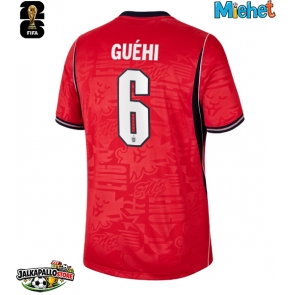 Englanti Marc Guehi #6 Vieraspaita MM-kisat 2026 Lyhythihainen